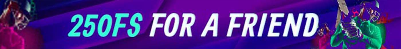 Get free spins for a new friend.