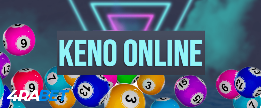 No modo AO VIVO, o jogo Keno está disponível no site da 4rabet.