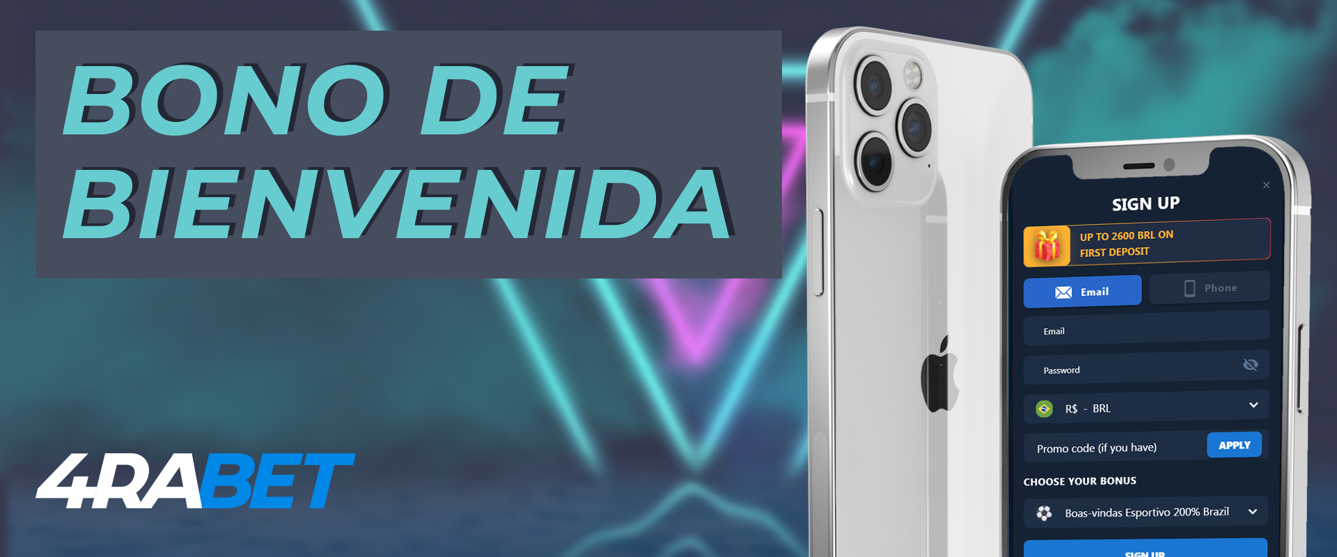 Cómo reclamar y utilizar el bono de bienvenida de 4rabet  
