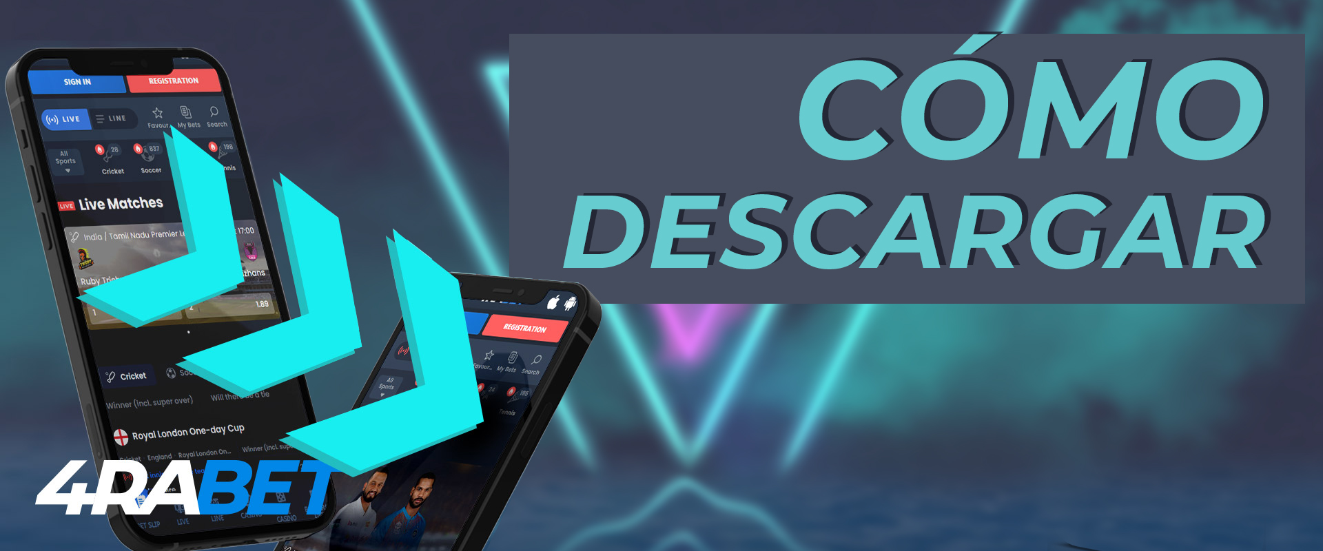 Descargue la aplicación 4rabet: guía detallada paso a paso.