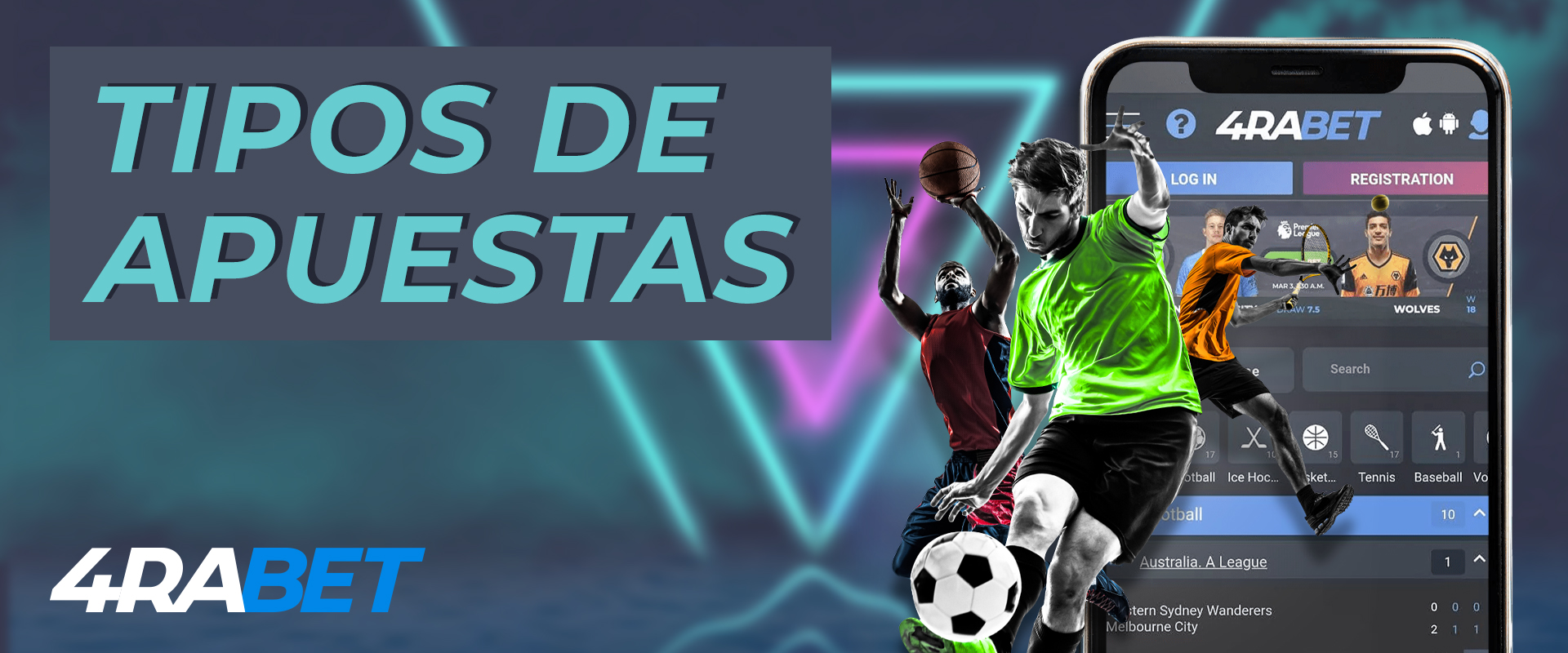 Deportes disponibles para apostar en el sitio de apuestas 4raBet