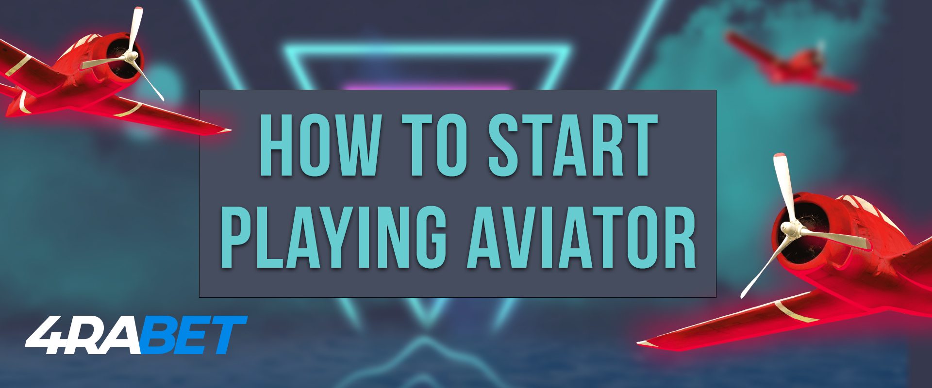 Start playing Aviator at 4RaBet online casino